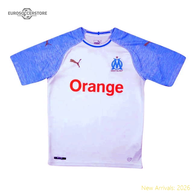 Marseille 2018-19 Home Shirt (XS) (Very Good)-PitchVibe Kits